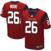 Men’s Houston Texans #26 Rahim Moore Red Alternate NFL Nike Elite Jersey