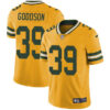 Nike Green Bay Packers #39 Demetri Goodson Yellow Men’s Stitched NFL Limited Rush Jersey