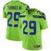 Nike Seattle Seahawks #29 Earl Thomas III Green Men’s Stitched NFL Limited Rush Jersey