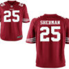 Men’s San Francisco 49ers #25 Richard Sherman Elite Red Jersey