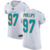 Nike Miami Dolphins #97 Jordan Phillips White Men’s Stitched NFL Vapor Untouchable Elite Jersey