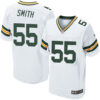 Nike Green Bay Packers #55 Za’Darius Smith White Men’s Stitched NFL Elite Jersey