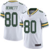 Nike Green Bay Packers #80 Martellus Bennett White Men’s Stitched NFL Vapor Untouchable Limited Jersey