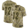 Nike Steelers #12 Terry Bradshaw Camo Men’s Stitched NFL Limited 2018 Salute To Service Jersey