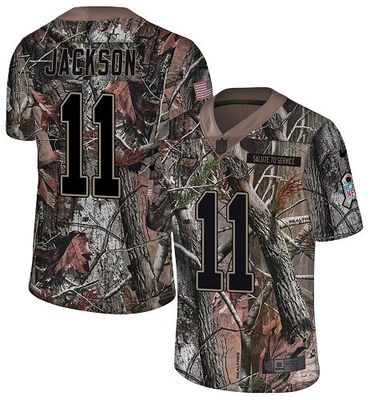 Nike Buccaneers #11 DeSean Jackson Camo Men’s Stitched NFL Limited Rush Realtree Jersey