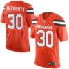 Nike Browns #30 Jason McCourty Orange Alternate Men’s Stitched NFL New Elite Jersey