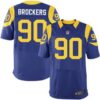 Men’s Los Angeles Rams #90 Michael Brockers Royal Blue Alternate NFL Nike Elite Jersey