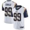 Men’s Nike Los Angeles Rams #99 Aaron Donald White Stitched NFL Vapor Untouchable Limited Jersey