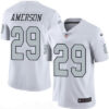 Men’s Oakland Raiders #29 David Amerson White 2016 Color Rush Stitched NFL Nike Limited Jersey