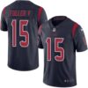 Nike Texans #15 Will Fuller V Navy Blue Men’s Stitched NFL Limited Rush Jersey