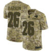 Nike Rams #26 Mark Barron Camo Men’s Stitched NFL Limited 2018 Salute To Service Jersey