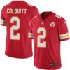 Nike Kansas City Chiefs #2 Dustin Colquitt Red Team Color Men’s Stitched NFL Vapor Untouchable Limited Jersey