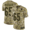 Men’s Nike Chicago Bears #65 Cody Whitehair Camo Stitched Football Limited 2018 Salute To Service Jersey