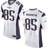 Men’s New England Patriots #85 Nate Washington White Road 2015 NFL Nike Elite Jersey