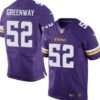 Nike Minnesota Vikings #52 Chad Greenway 2013 Purple Elite Jersey