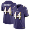 Men’s Baltimore Ravens #44 Marlon Humphrey Purple 2023 F.U.S.E Vapor Jersey