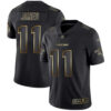 Falcons #11 Julio Jones Black Gold Men’s Stitched Football Vapor Untouchable Limited Jersey