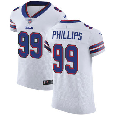 Nike Buffalo Bills #99 Harrison Phillips White Men’s Stitched NFL Vapor Untouchable Elite Jersey
