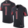 Cardinals #1 Kyler Murray Black Men’s Stitched Football Limited Rush Jersey