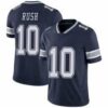 Men’s Dallas Cowboys #10 Cooper Rush Navy Vapor Limited Stitched Jersey