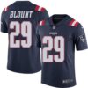 Nike Patriots #29 LeGarrette Blount Navy Blue Men’s Stitched NFL Limited Rush Jersey