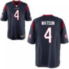 Men’s 2017 NFL Draft Houston Texans #4 Deshaun Watson Navy Blue Alternate Stitched NFL Nike Elite Jersey