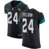 Nike Jacksonville Jaguars #24 T.J. Yeldon Black Alternate Men’s Stitched NFL Vapor Untouchable Elite Jersey