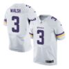 Men’s Minnesota Vikings #3 Blair Walsh White Road NFL Nike Elite Jersey