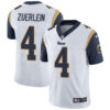 Nike Rams #4 Greg Zuerlein White Men’s Stitched NFL Vapor Untouchable Limited Jersey