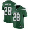 New York Jets #28 Curtis Martin Green Team Color Men’s Stitched Football Vapor Untouchable Limited Jersey