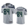 Men’s Seattle Seahawks #84 Colby Parkinson Gray Vapor Untouchable Limited Stitched Jersey