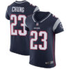 Men’s Nike New England Patriots #23 Patrick Chung Navy Blue Team Color Stitched NFL Vapor Untouchable Elite Jersey