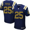 Men’s New York Jets #25 Calvin Pryor Navy Blue Alternate NFL Nike Elite Jersey