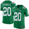 Nike New York Jets #20 Isaiah Crowell Green Men’s Stitched NFL Elite Rush Jersey