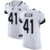 Jaguars #41 Josh Allen White Men’s Stitched Football Vapor Untouchable Elite Jersey
