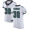 Men’s Nike Philadelphia Eagles #30 Corey Clement White Stitched NFL Vapor Untouchable Elite Jersey