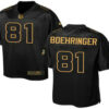 Men’s Minnesota Vikings #81 Moritz Boehringer Black Stitched NFL Elite Pro Line Gold Collection Jersey