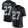 Raiders #27 Trayvon Mullen Black Team Color Men’s Stitched Football Vapor Untouchable Limited Jersey