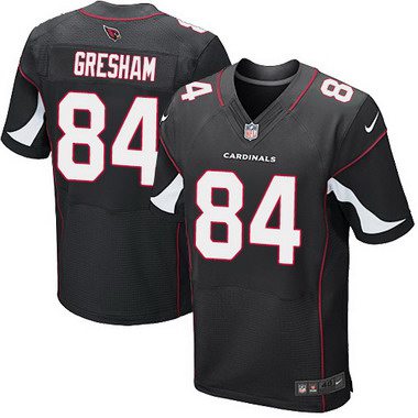 Men’s Arizona Cardinals #84 Jermaine Gresham Black Alternate NFL Nike Elite Jersey
