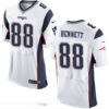 Men’s New England Patriots #88 Martellus Bennett NEW White Road Stitched NFL Nike Elite Jersey