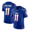 Men’s New England Patriots #11 Julian Edelman Blue 2023 F.U.S.E. Vapor Limited Football Stitched Jersey