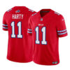 Men’s Buffalo Bills #11 Deonte Harty Red 2023 F.U.S.E. Vapor Untouchable Limited Football Stitched Jersey