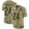 Nike Bears #24 Jordan Howard Camo Men’s Stitched NFL Limited 2018 Salute To Service Jersey