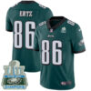 Nike Eagles #86 Zach Ertz Midnight Green Team Color Super Bowl LII Champions Men’s Stitched NFL Vapor Untouchable Limited Jersey
