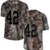 Nike Falcons #42 Duke Riley Camo Men’s Stitched NFL Limited Rush Realtree Jersey