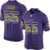 Nike Vikings #55 Anthony Barr Purple Team Color Men’s Stitched NFL Limited Strobe Jersey