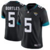 Nike Jacksonville Jaguars #5 Blake Bortles Black Alternate Men’s Stitched NFL Vapor Untouchable Limited Jersey
