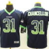 Nike Seattle Seahawks #31 Kam Chancellor Drift Fashion Blue Elite Jersey