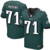 Philadelphia Eagles #71 Jason Peters Midnight Green Team Color NFL Nike Elite Jersey
