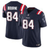 Men’s New England Patriots #84 Kendrick Bourne Navy 2023 F.U.S.E. Vapor Limited Football Stitched Jersey
